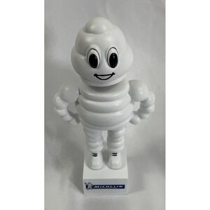 Michelin Man Bobble Head Bibendum Michelin Tire Advertising Resin 4.75" Tall